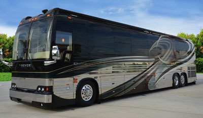 how big are tour bus bunks