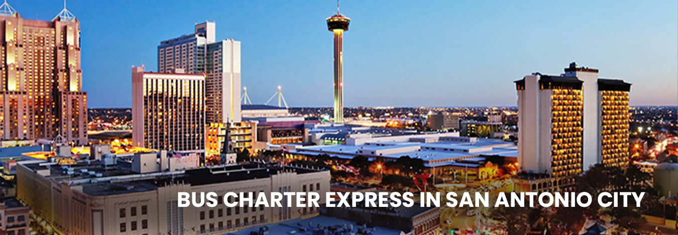 Bus charter express in San Antonio